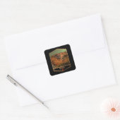 Portugal Vierkante Sticker (Envelop)