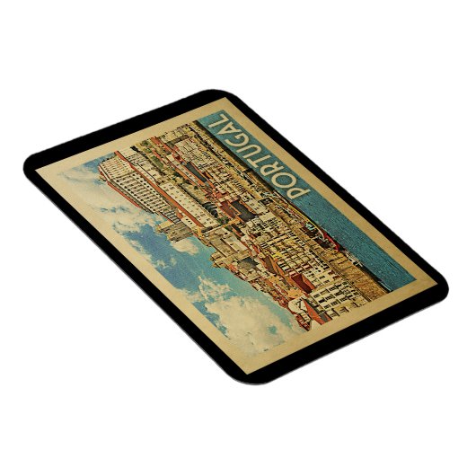 Portugal Vintage Travel Magneet (Rechterzijde)