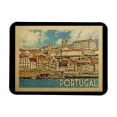 Portugal Vintage Travel Magneet (Horizontaal)