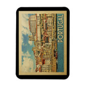 Portugal Vintage Travel Magneet (Verticaal)