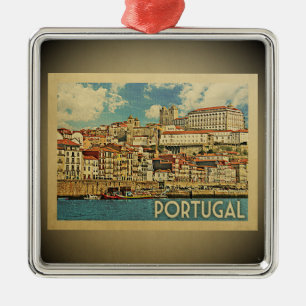 Portugal Vintage Travel Ornament