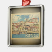Portugal Vintage Travel Ornament (Links)