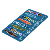 PORTUGAL Vis Patroon magneet (Linkerzijde)