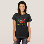 Portugal vlag 6 t-shirt (Voorkant volledig)