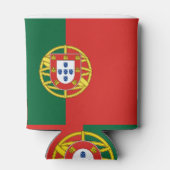 Portugal vlag Bandeira De Portugal Blikjeskoeler (Achterkant)