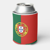 Portugal vlag Bandeira De Portugal Blikjeskoeler (Blikje Achterkant)