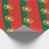 Portugal vlag Bandeira De Portugal Cadeaupapier (Hoek)