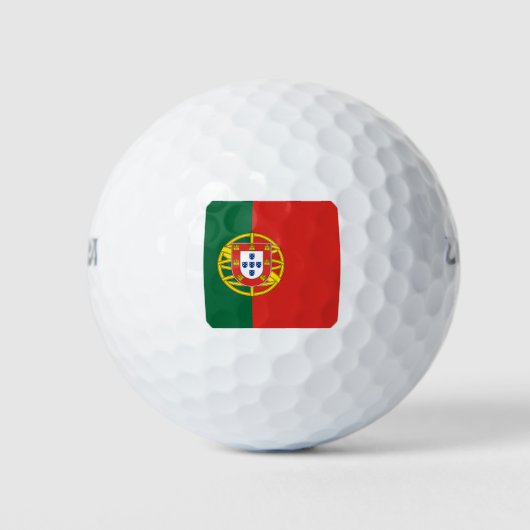 Portugal vlag Bandeira De Portugal Golfballen (Voorkant)