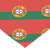 Portugal vlag Bandeira De Portugal Korte Tafelloper (Hoek)