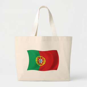 Portugal Vlag Boodschappentas Grote Tote Bag