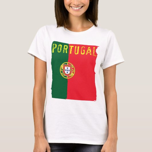 Portugal vlag Dames top (Voorkant)