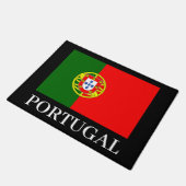 Portugal vlag deurmat voor thuis of zaken (Schuin)