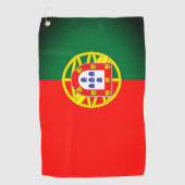 Portugal vlag golfhanddoek (Voorkant)