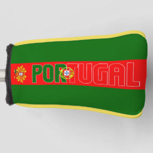 Portugal Vlag: Groot Patriottisch Golfkopje Hoesje Golfheadcover