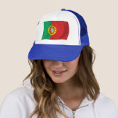 Portugal Vlag Hoed Trucker Pet (In situ)