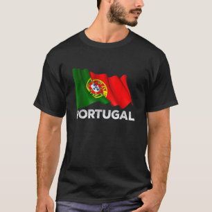 Portugal Vlag Koel Portugees Graphic T-shirt