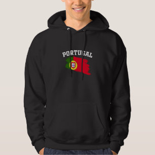 Portugal Vlag Lissabon Vakantie Portugees Souvenir Hoodie