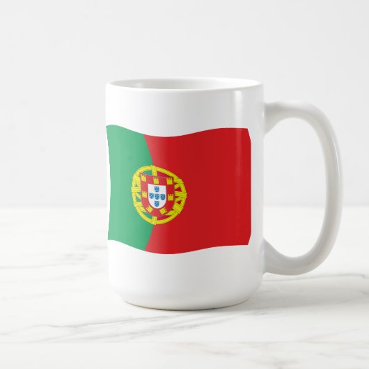 Portugal Vlag Mok (Rechts)