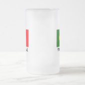 Portugal vlag mok van aangepast glas bier stein (Center)
