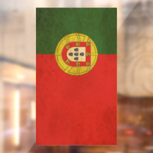 Portugal Vlag ontwerp Raamsticker