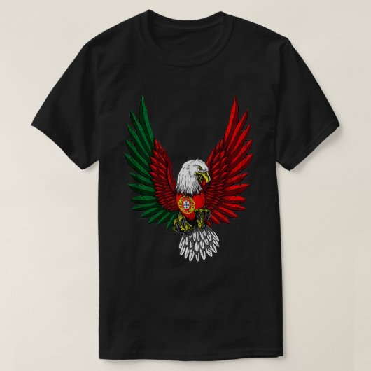 Portugal vlag Portugal T-shirt (Design voorkant)