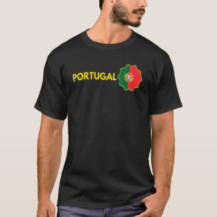 Portugal Vlag  Portugese Vlag Opleiding Soc T-shirt