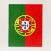 Portugal vlag Puzzle, 16 x 20 inch, 520 stuks Legpuzzel (Verticaal)