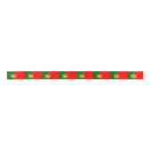 Portugal vlag Satin Ribbon Satijnen Lint (Voorkant)