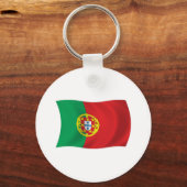 Portugal Vlag Sleutelhanger (Voorkant)
