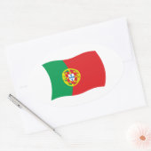 Portugal Vlag Sticker (Envelop)
