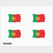 Portugal Vlag Sticker (Vel)