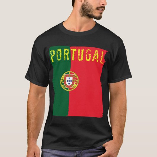 Portugal Vlag T-Shirt (Voorkant)