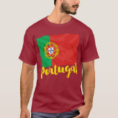Portugal Vlag T-Shirt (Voorkant)
