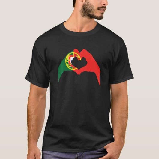 Portugal vlag t-shirt (Voorkant)