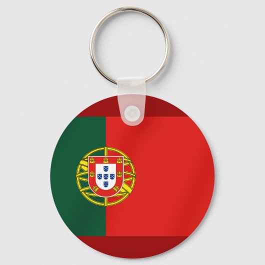 Portugal vlag voor Portugese sprekers Sleutelhanger (Voorkant)