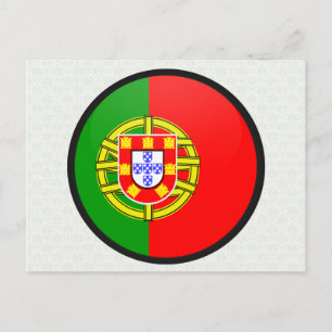 Portugal - vlaggencirkel briefkaart