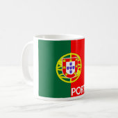 portugal - vlaggenland - naam koffiemok (Voorkant links)
