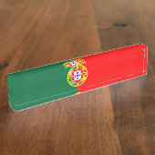 portugal - vlaggensymbool naambordje (Zijkant)