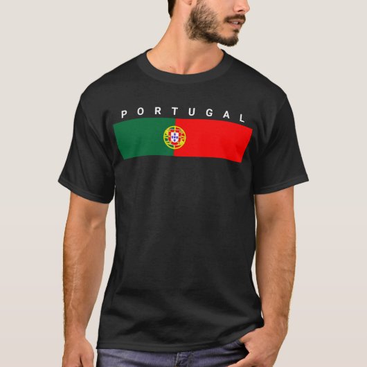 portugal - vlaggensymbool t-shirt (Voorkant)