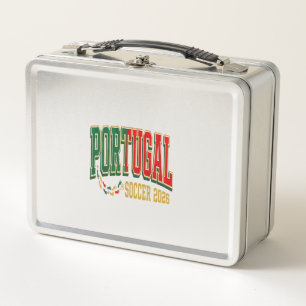 Portugal Voetbal 2026 Voetbal Vet Land Typografie