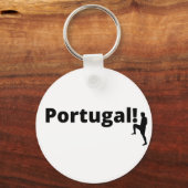 Portugal voetbal, aanpasbaar sleutelhanger (Voorkant)