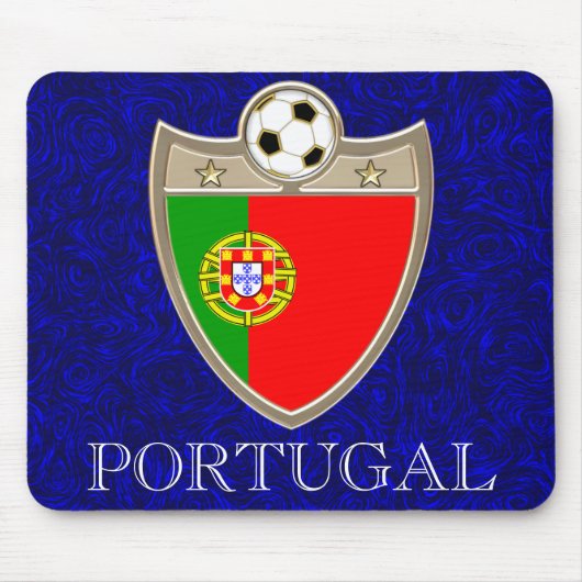 Portugal Voetbal Muismat (Voorkant)
