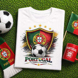 Portugal Voetbal Portugese Voetbal Wereldkampioens T-shirt