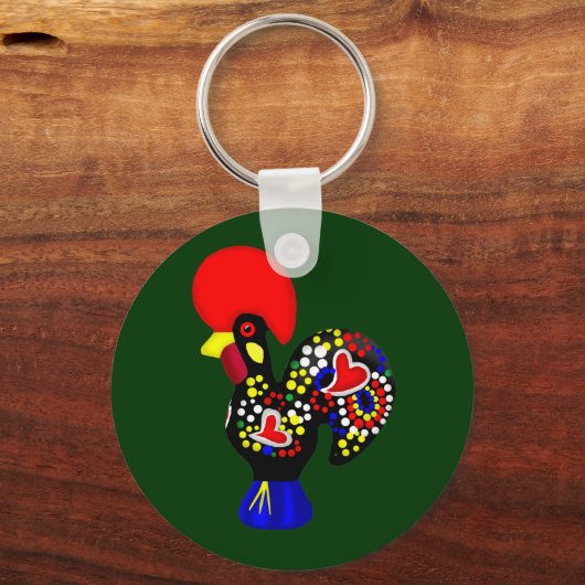 Portugal Voetbal Sleutelhanger (Voorkant)