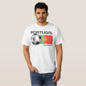 Portugal Voetbal T-shirt (Voorkant volledig)