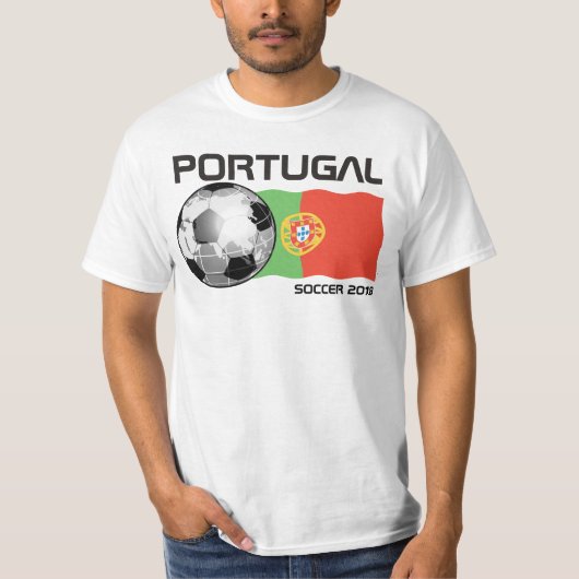 Portugal Voetbal T-shirt (Voorkant)