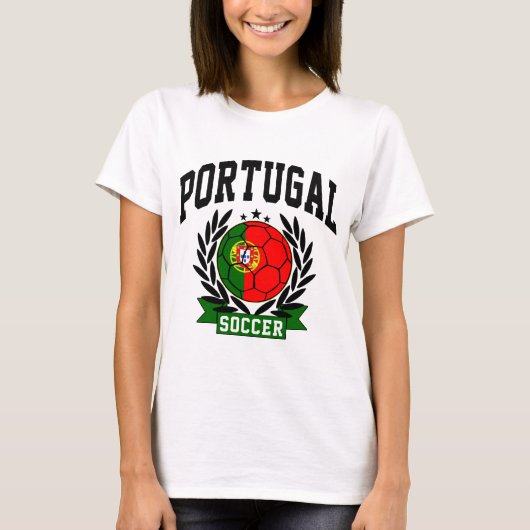 Portugal Voetbal T-shirt (Voorkant)