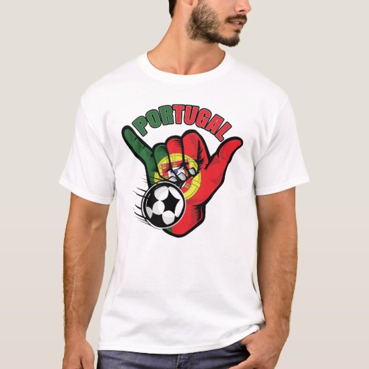 Portugal Voetbal T-shirt (Voorkant)