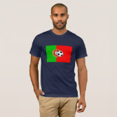 Portugal Voetbal T-shirt (Voorkant volledig)