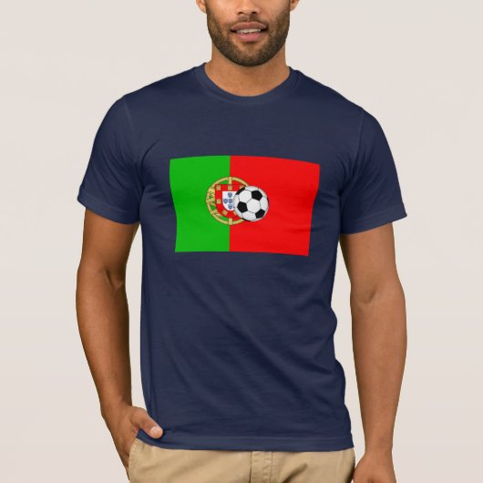 Portugal Voetbal T-shirt (Voorkant)